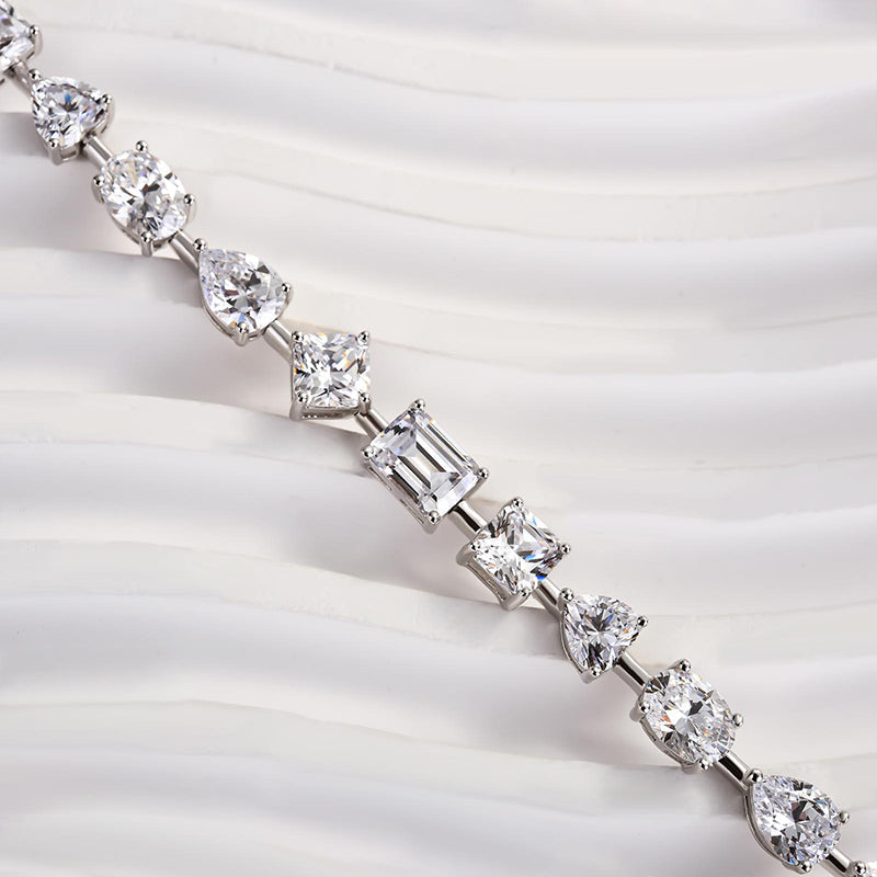 HNJ Jewels Stunning Unique Design Bracelet for Women In Sterling Silver