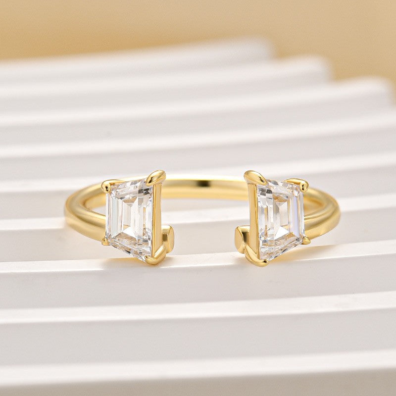 Unique Insert Wedding Band Engagement Ring Enhancer In Sterling Silver