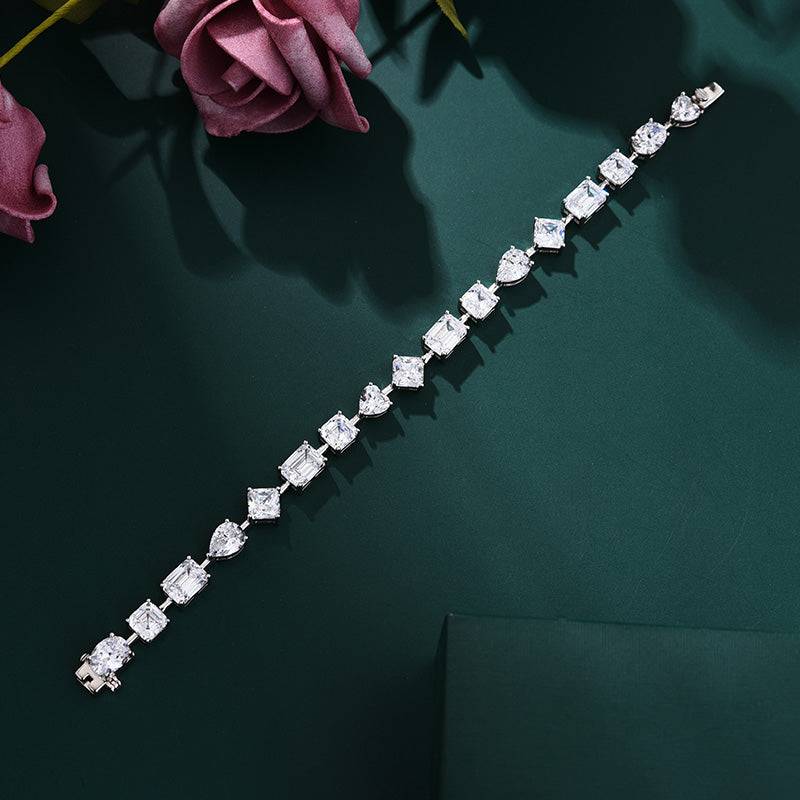 HNJ Jewels Stunning Unique Design Bracelet for Women In Sterling Silver