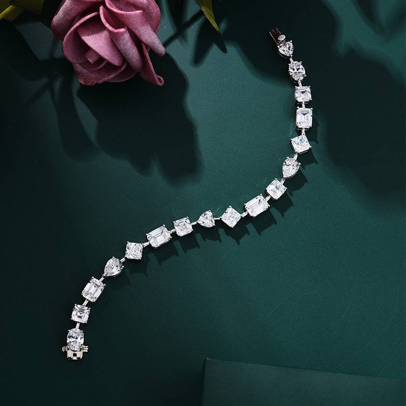 HNJ Jewels Stunning Unique Design Bracelet for Women In Sterling Silver