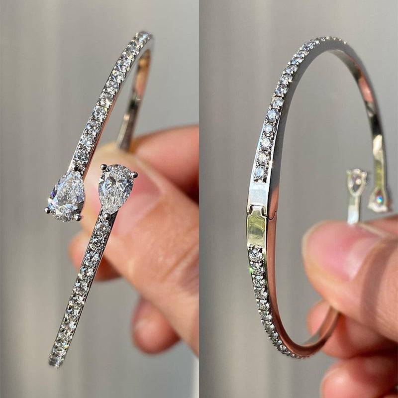 HNJ Jewels Special Pear Cut Bracelet For Women