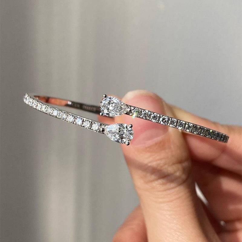HNJ Jewels Special Pear Cut Bracelet For Women