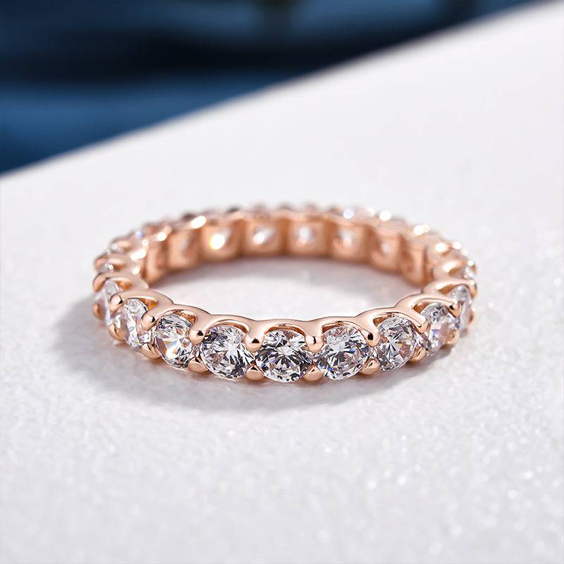 HNJ Jewels Stunning Cushion Cut 3PC Wedding Band Set For Women In Sterling Silver